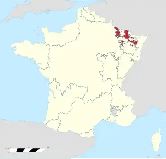 Carte de l'organisation