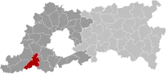 Localisation de Pepingen