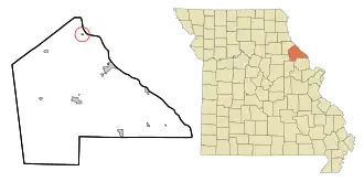 Localisation de Ashburn