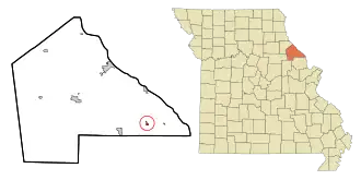 Localisation de Paynesville