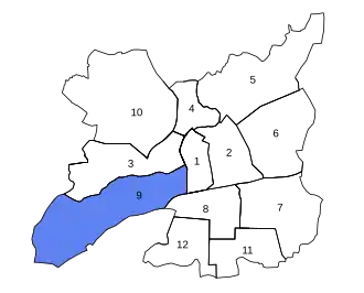 Localisation de Cleunay - Arsenal-Redon
