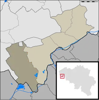 Localisation de Ploegsteert