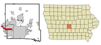 Localisation de Clive