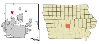 Localisation de Polk City