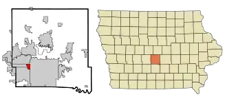 Localisation de Windsor Heights