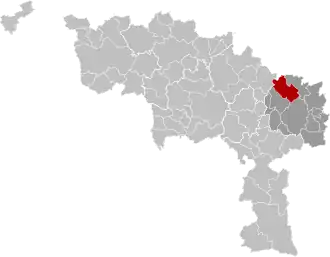 Localisation de Pont-à-Celles