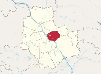 Localisation de Praga-Południe