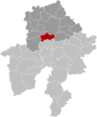 Localisation de Profondeville