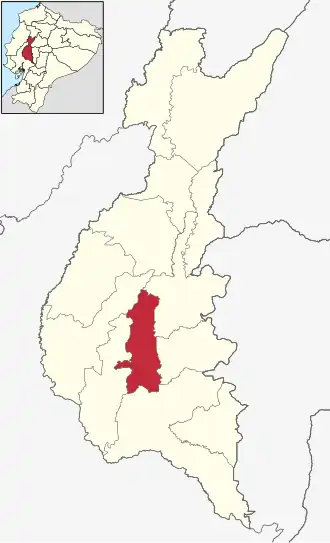 Localisation de Canton de Puebloviejo