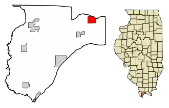 Localisation de Karnak