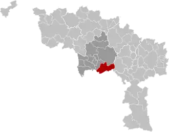 Localisation de Quévy