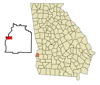 Localisation de Georgetown