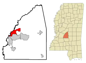 Localisation de Flowood