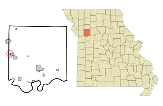 Localisation de Homestead