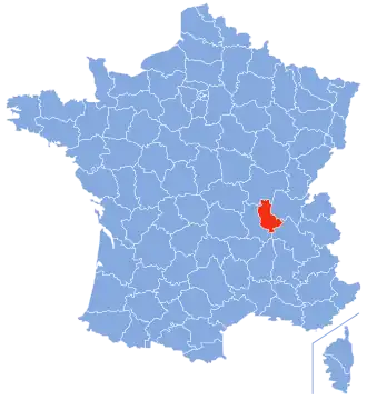 Circonscription départementale du Rhône