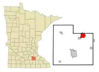 Localisation de Northfield