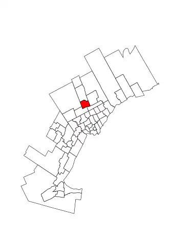 Carte de la circonscription