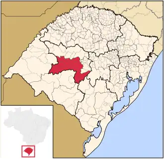 Microrégion de Santa Maria