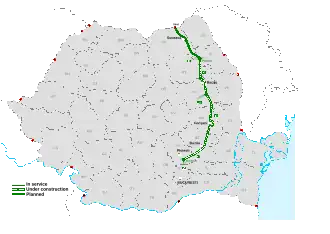 Image illustrative de l’article Autoroute A7 (Roumanie)