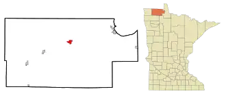 Localisation de Roseau