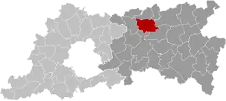 Localisation de Rotselaar