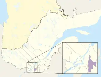 Carte de la circonscription