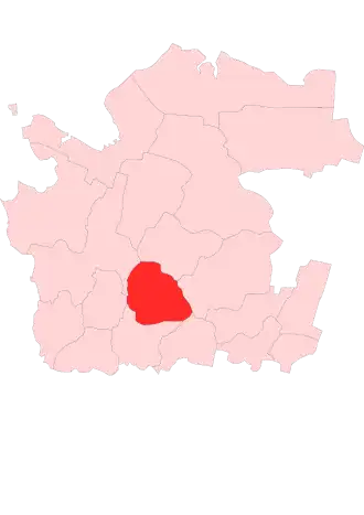 Localisation de Raïon de Chenkoursk