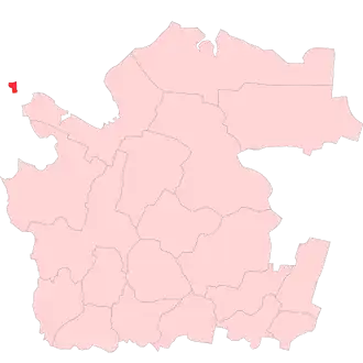 Localisation de Raïon de Solovetski