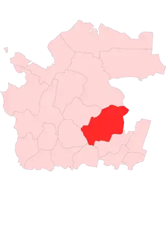 Localisation de Raïon de Verkhniaïa Toïma