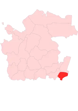 Localisation de Raïon de Vilegodsk