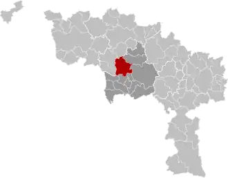 Localisation de Saint-Ghislain