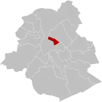 Localisation de Saint-Josse-ten-Noode