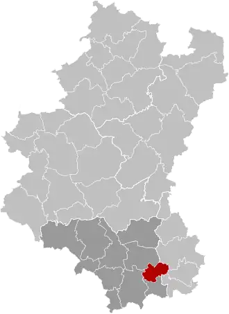 Localisation de Saint-Léger