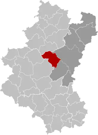 Localisation de Sainte-Ode