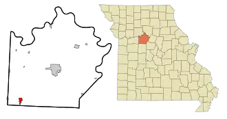 Localisation de Sweet Springs