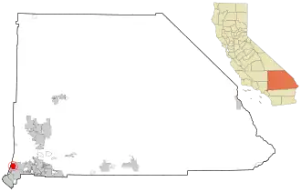 Localisation de Upland