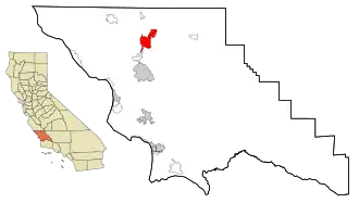 Localisation de Paso Robles