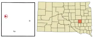 Localisation de Woonsocket