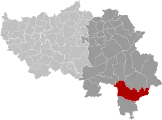 Localisation de Saint-Vith