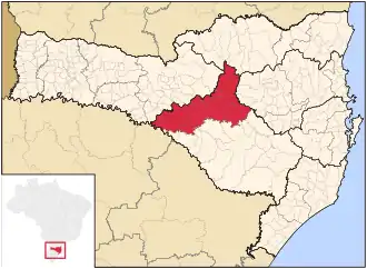 Microrégion de Curitibanos