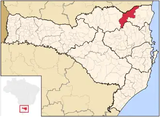 Microrégion de São Bento do Sul