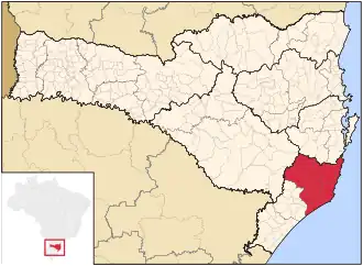 Microrégion de Tubarão