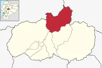 Localisation de Canton de Píllaro