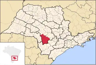 Microrégion d'Avaré