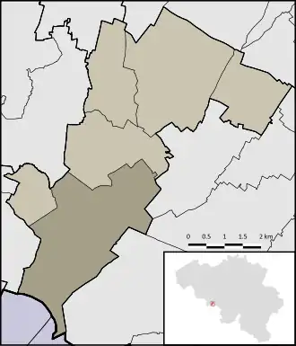 Localisation de Sars-la-Bruyère