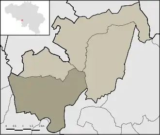 Localisation de Sars-la-Buissière