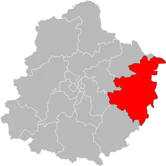 Canton de Saint-Calais
