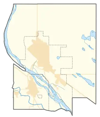 Carte de la circonscription