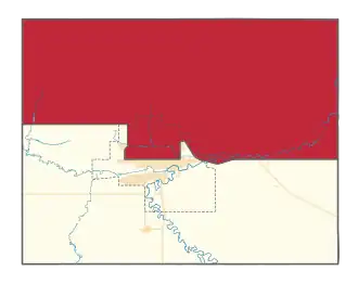 Carte de la circonscription