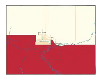Carte de la circonscription